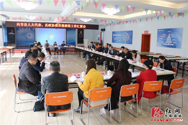 县政府办系统人大代表、政协委员开展视察活动