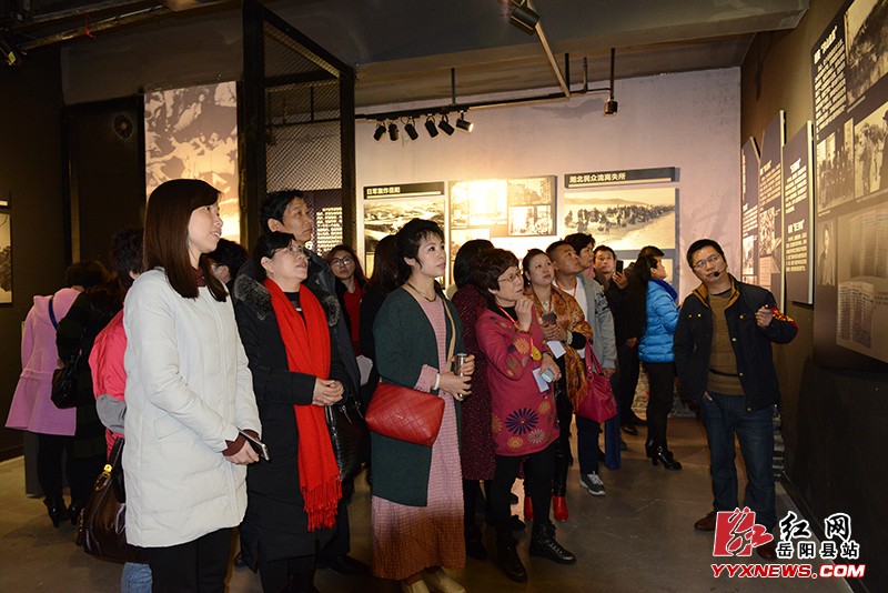 英雄儿女品牌联盟来我县博物馆参观