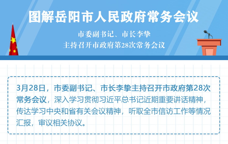 图解：岳阳市人民政府第28次常务会议