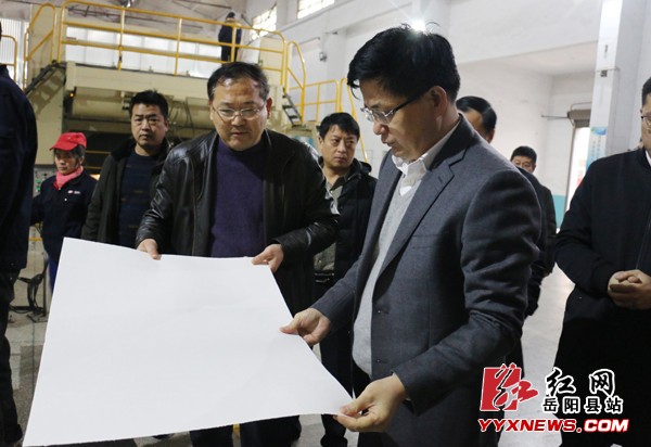 田文静调研我县重点工业项目