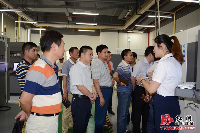 县委宣传系统组团赴兴旺集团参观考察