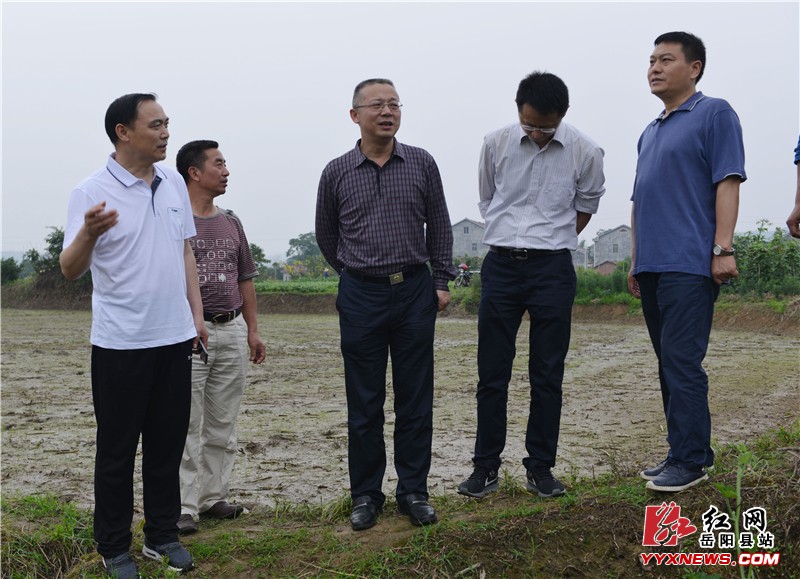 黄岳山来我县调研河长制工作