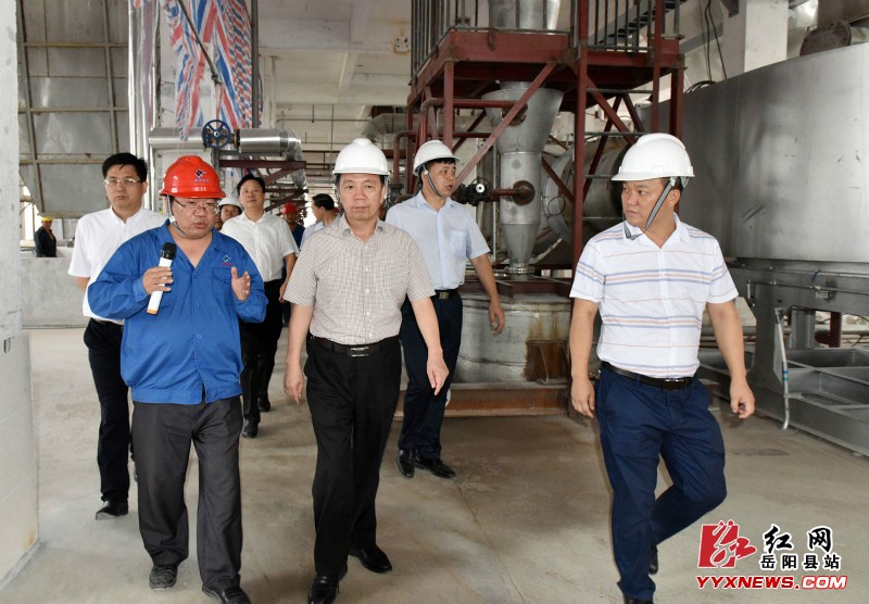 刘和生来我县调研指导工作