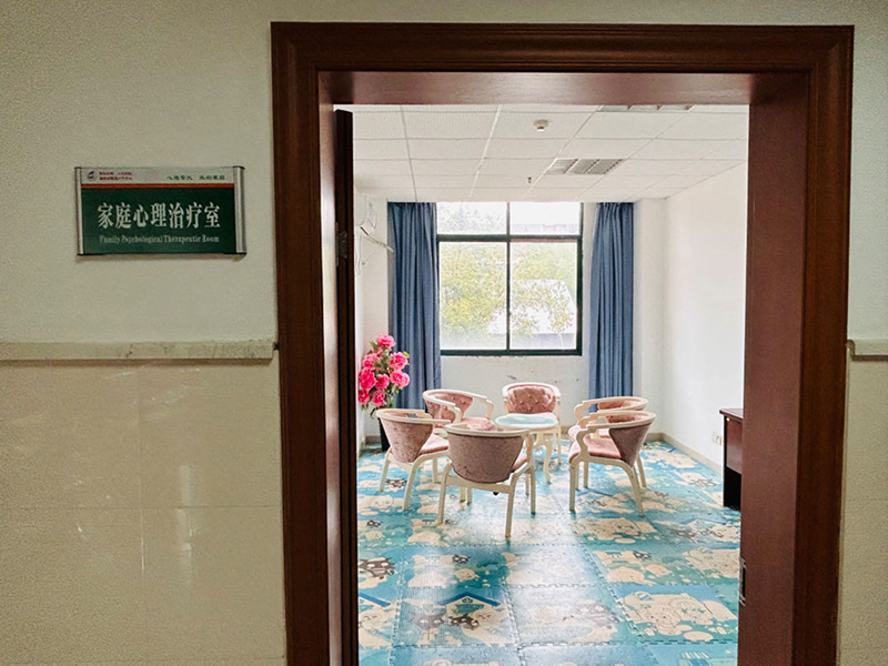 衡阳市第二人民医院内的家庭心理治疗室。何彪摄