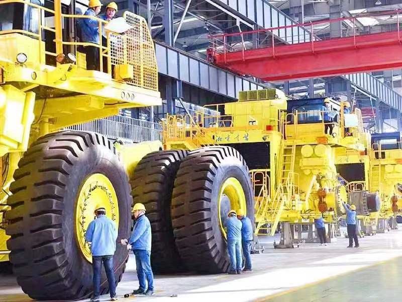 湘电重型装备有限公司装配车间。湘电集团供图