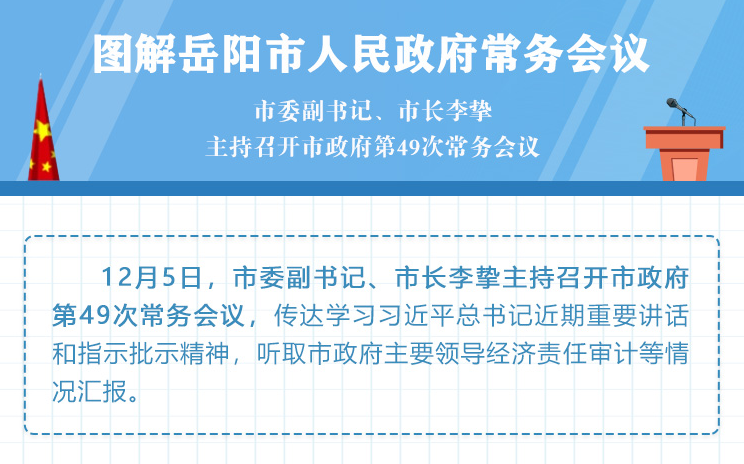 图解:岳阳市人民政府第49次常务会议