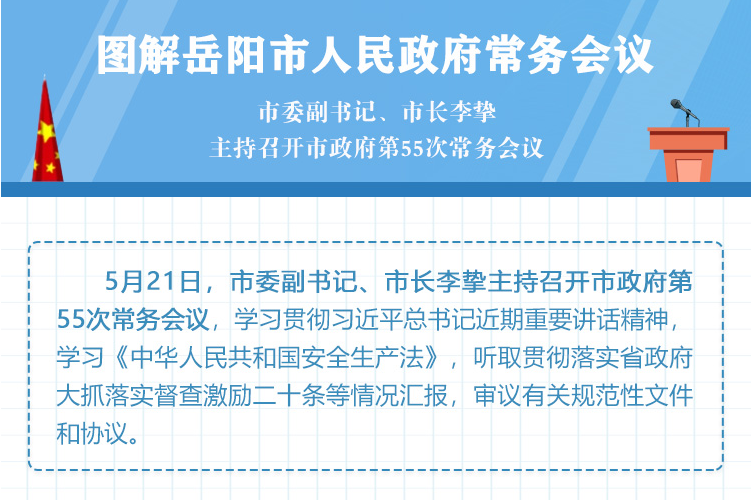 图解:岳阳市人民政府第55次常务会议